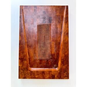 Mid-Century Danish Modern Digsmed End-Grain Teak Board, Denmark